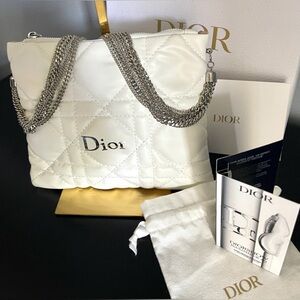 Dior Bundled NWT Latte Cannage Bag on unbranded chain Box & goodies